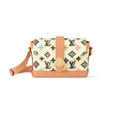 Louis Vuitton by Tyler, the Creator Envelope Wearable Wallet Vanilla Craggy Monogram