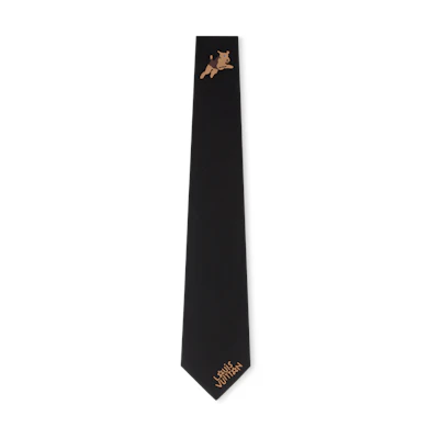 Louis Vuitton by Tyler, the Creator Jumping Dog Tie Brown
