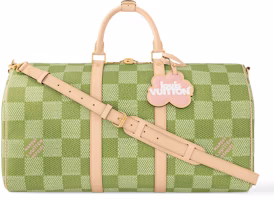Louis Vuitton by Tyler, the Creator Keepall Bandouliere 50 Green Damier Golf Louis Vuitton by Tyler, the Creator Keepall Bandouliere 50 Green Damier Golf