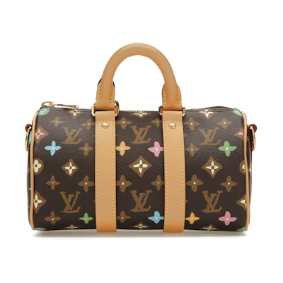 LV by Tyler, the Creator Keepall Bandouliere 25 Chocolate Craggy Monogram