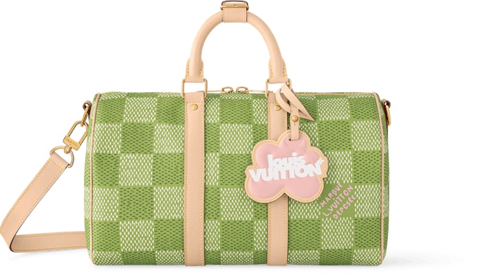 Louis Vuitton by Tyler, the Creator Keepall Bandouliere 35 Green Damier Golf Buy Louis Vuitton by Tyler, the Creator Keepall Bandouliere 35 Green Damier Golf
