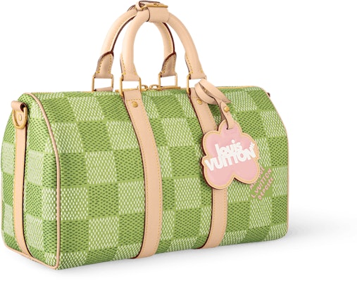 Louis Vuitton by Tyler, the Creator Keepall Bandouliere 35 Green Damier Golf Order Louis Vuitton by Tyler, the Creator Keepall Bandouliere 35 Green Damier Golf