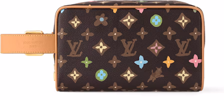 Louis Vuitton by Tyler, the Creator Locker Dopp Kit Chocolate Craggy Monogram Louis Vuitton by Tyler, the Creator Locker Dopp Kit Chocolate Craggy Monogram