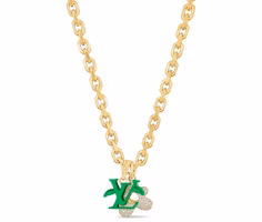 Louis Vuitton by Tyler, the Creator LV Blooming Pendant Gold-color Louis Vuitton by Tyler, the Creator LV Blooming Pendant Gold-color