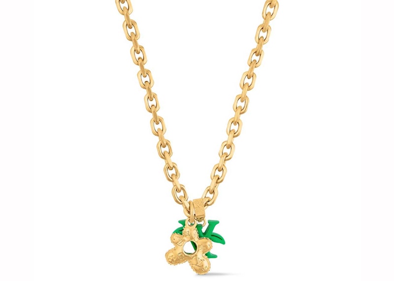 Order Colgante Louis Vuitton Blooming Dorado por Tyler, the Creator