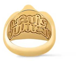 Lookbook Louis Vuitton by Tyler, the Creator LV Flower Waves Ring Gold-color