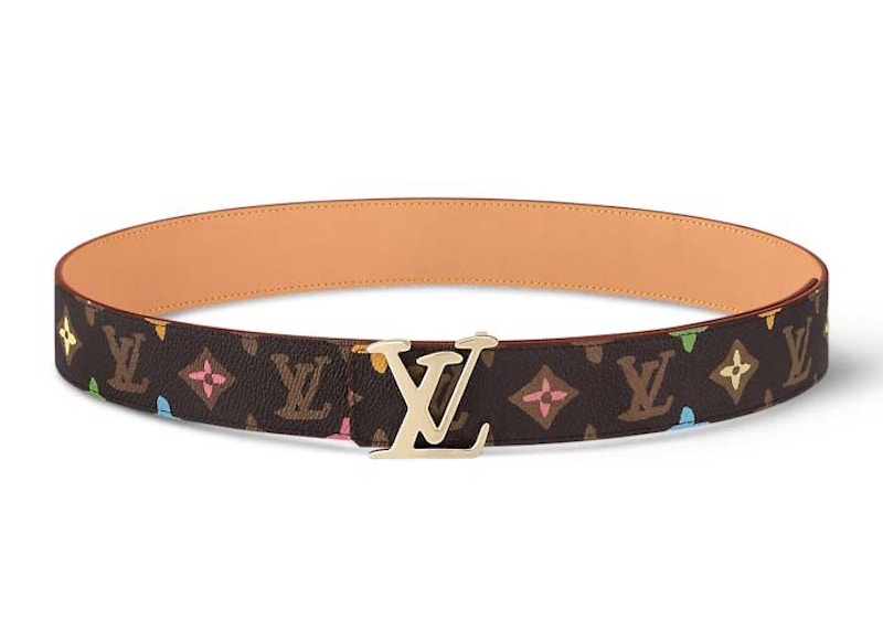 Louis Vuitton by Tyler, the Creator LV Tag 40mm Reversible Belt Chocolate Craggy Monogram