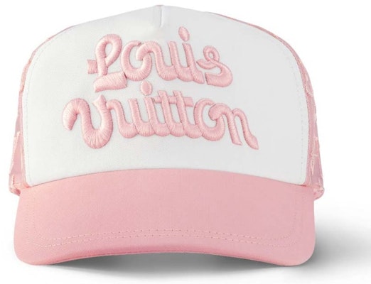 Louis Vuitton by Tyler, the Creator Mesh Signature Cap Pink Buy Louis Vuitton by Tyler, the Creator Mesh Signature Cap Pink