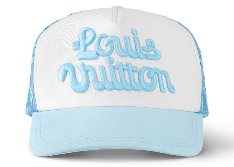 Louis Vuitton by Tyler, the Creator Mesh Signature Cap Blue