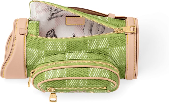 Louis Vuitton by Tyler, the Creator Mini Golf Bag Green Damier Golf Lookbook Louis Vuitton by Tyler, the Creator Mini Golf Bag Green Damier Golf