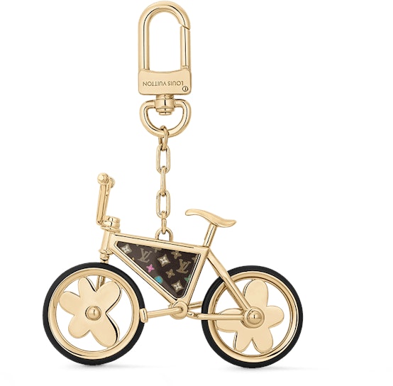 Louis Vuitton by Tyler the Creator Monogram Craggy Bike Bag Charm Gold Louis Vuitton by Tyler the Creator Monogram Craggy Bike Bag Charm Gold