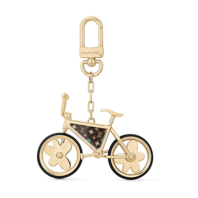 Louis Vuitton by Tyler, the Creator Monogram Craggy Bike Bag Charm Gold-color