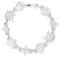 Louis Vuitton by Tyler, the Creator Monogram Craggy Bracelet Silver-color Louis Vuitton by Tyler, the Creator Monogram Craggy Bracelet Silver-color