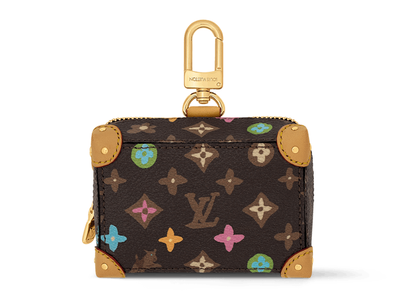 Louis Vuitton by Tyler, the Creator Monogram Craggy Trunk Key Holder and Bag Charm Chocolate Craggy Monogram