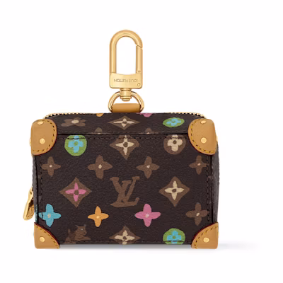 Louis Vuitton by Tyler, the Creator Monogram Craggy Trunk Key Holder and Bag Charm Chocolate Craggy Monogram