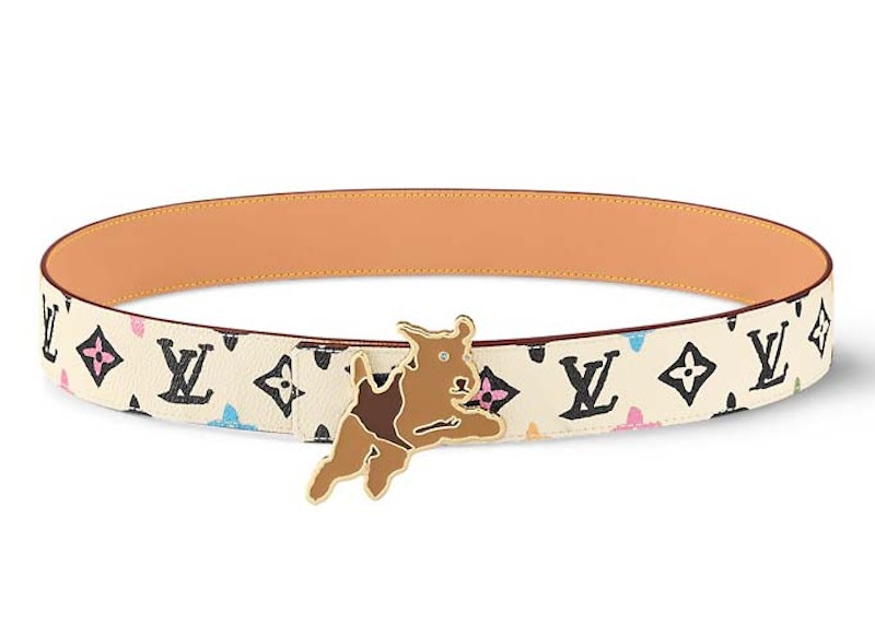 Louis Vuitton by Tyler, the Creator Monogram Craggy 40mm Reversible Belt Vanilla Craggy Monogram