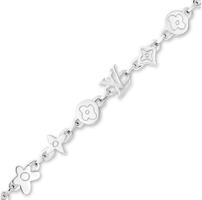 Louis Vuitton by Tyler, the Creator Monogram Craggy Bracelet Silver-color Order Louis Vuitton by Tyler, the Creator Monogram Craggy Bracelet Silver-color
