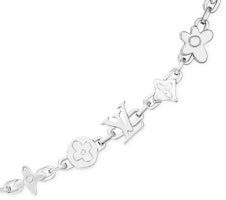 路易威登 x Tyler, the Creator 銀色Monogram Craggy皮帶鏈與包飾。 Order 路易威登 x Tyler, the Creator 銀色Monogram Craggy皮帶鏈與包飾。