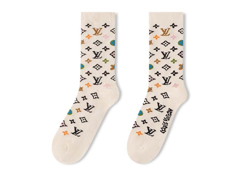 Order Calcetines Beige Louis Vuitton x Tyler, The Creator Monograma Craggy
