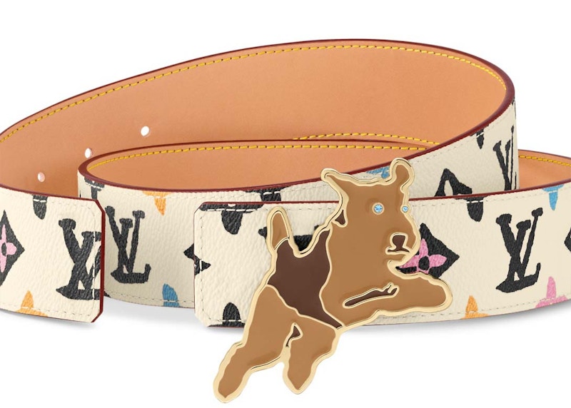 Order Cinturón Reversible 40mm Louis Vuitton x Tyler, the Creator Monograma Vainilla.