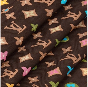 路易威登 x 泰勒 创造者 印花格纹围巾 棕色 Order 路易威登 x 泰勒 创造者 印花格纹围巾 棕色