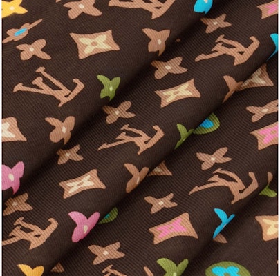 Louis Vuitton by Tyler, the Creator Monogram Craggy Stole Brown Order Louis Vuitton by Tyler, the Creator Monogram Craggy Stole Brown