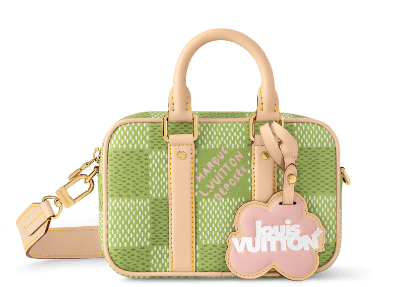 Louis Vuitton by Tyler, the Creator Nano Porte Documents Voyage Green Damier Golf