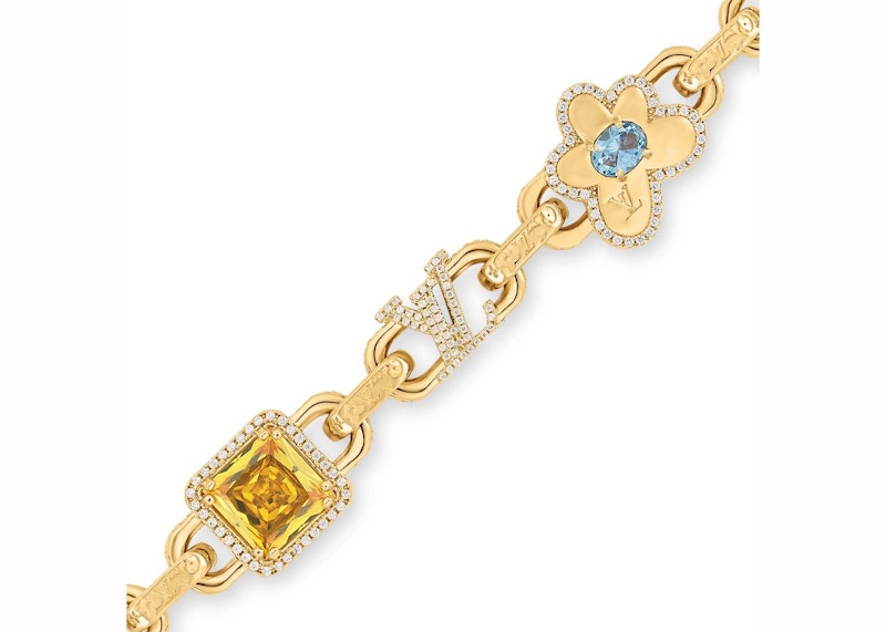 Order Pulsera Dorada Louis Vuitton x Tyler, The Creator Paradise Stone.