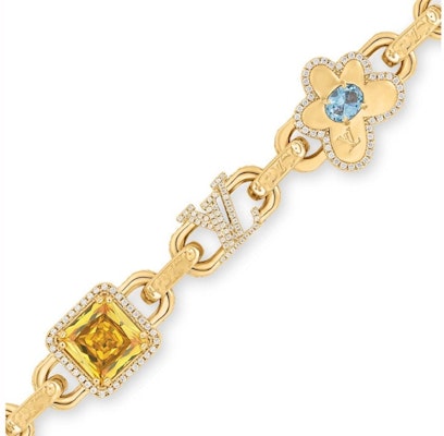 Louis Vuitton by Tyler, the Creator Paradise Stone Bracelet Gold-color Order Louis Vuitton by Tyler, the Creator Paradise Stone Bracelet Gold-color