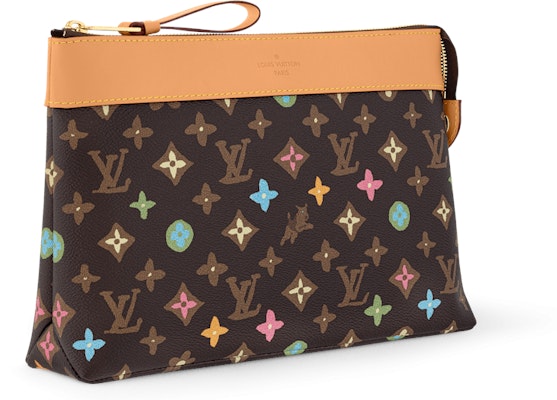 Louis Vuitton by Tyler, the Creator Pochette Voyage Souple Chocolate Craggy Monogram Order Louis Vuitton by Tyler, the Creator Pochette Voyage Souple Chocolate Craggy Monogram