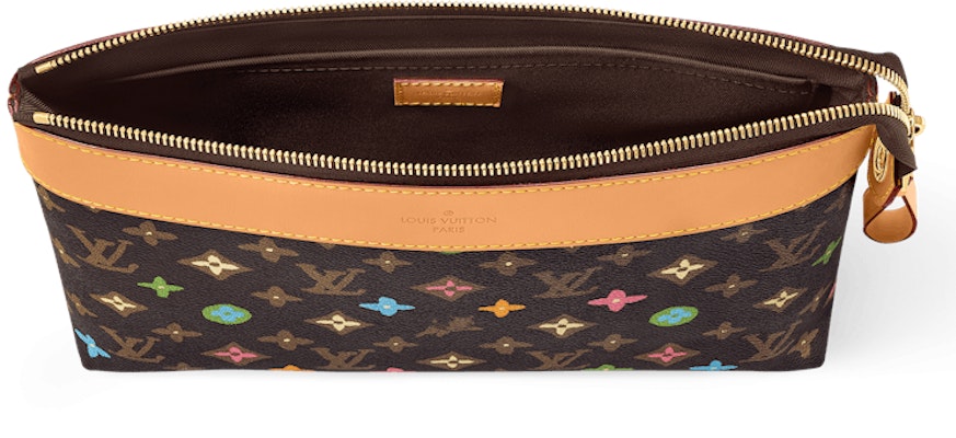 Louis Vuitton by Tyler, the Creator Pochette Voyage Souple Chocolate Craggy Monogram Lookbook Louis Vuitton by Tyler, the Creator Pochette Voyage Souple Chocolate Craggy Monogram