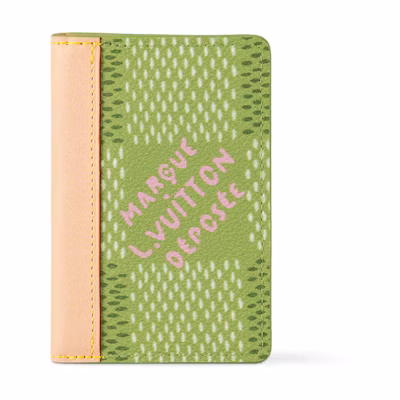 Louis Vuitton by Tyler, the Creator Pocket Organizer Green Damier Golf
