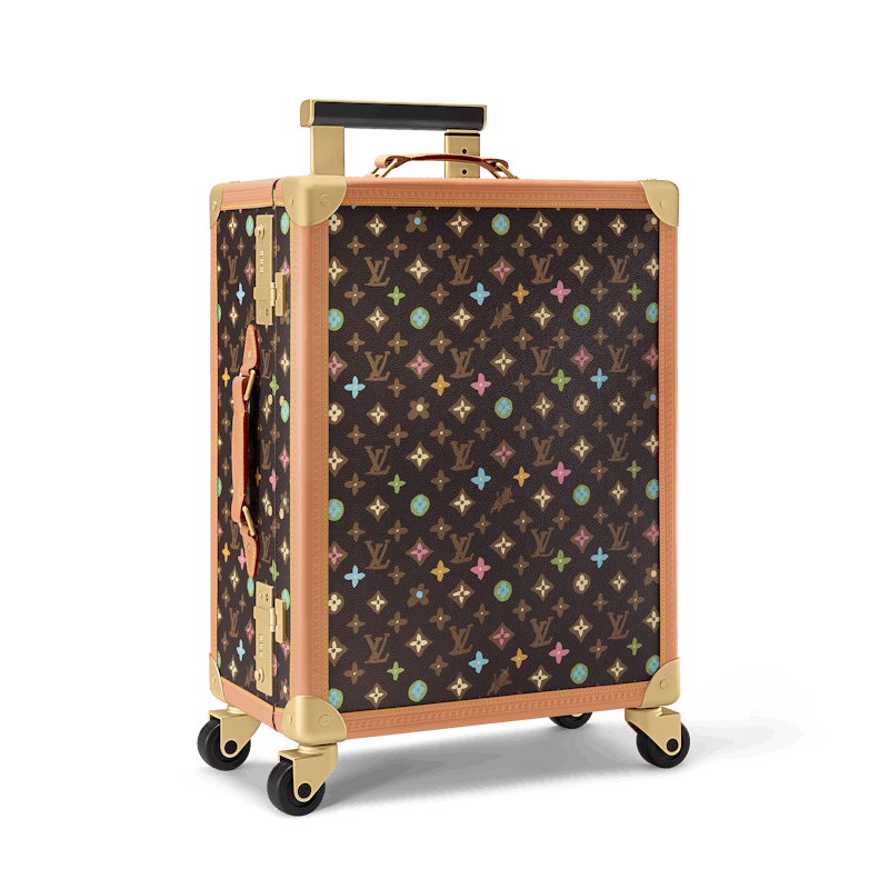 Order 路易威登 x Tyler, the Creator 滾動行李箱 - 巧克力峻峭印花款