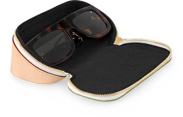 Louis Vuitton by Tyler, the Creator Sunglasses Pouch Green Damier Golf Lookbook Louis Vuitton by Tyler, the Creator Sunglasses Pouch Green Damier Golf