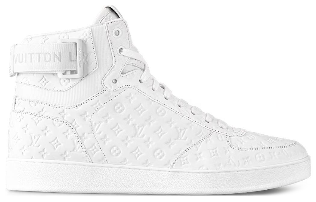Order Louis Vuitton Calfskin High-Top Sneaker 'White' 1AC4V8