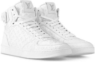 Lookbook Louis Vuitton Calfskin High-Top Sneaker 'White' 1AC4V8