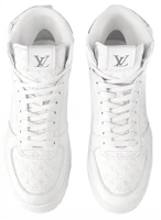 Shop Louis Vuitton Calfskin High-Top Sneaker 'White' 1AC4V8