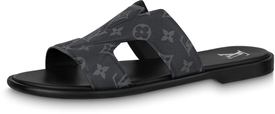 Louis Vuitton Calfskin Slip-On Sandal 'Black' 1AANC4 Buy Louis Vuitton Calfskin Slip-On Sandal 'Black' 1AANC4