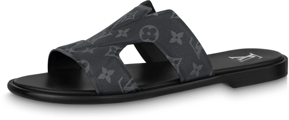 Louis Vuitton Calfskin Slip-On Sandal 'Black' 1AANC4 Buy Louis Vuitton Calfskin Slip-On Sandal 'Black' 1AANC4
