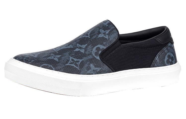 LV Canvas Slip-On 'Black Blue'