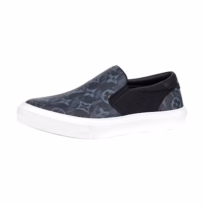 LV Canvas Slip-On 'Black Blue'