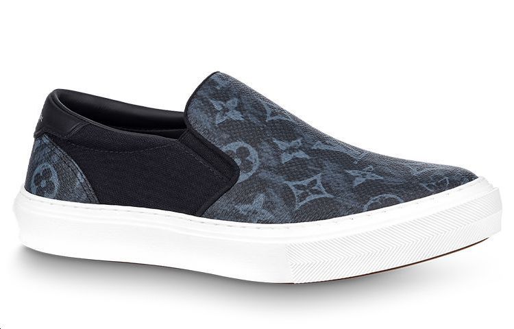 LV Canvas Slip-On 'Black Blue' 圖 2