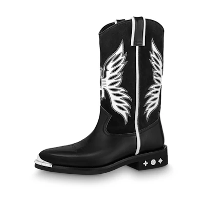 LV Canyon Boot 'Black White'