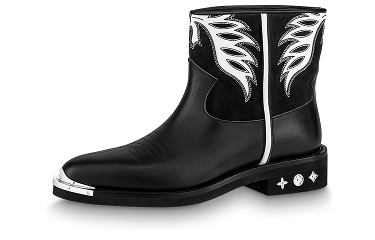 LV Canyon Boot 'Black White'