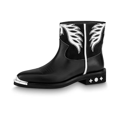 LV Canyon Boot 'Black White'