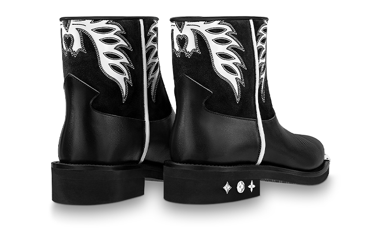 LV Canyon Boot 'Black White' 圖 4