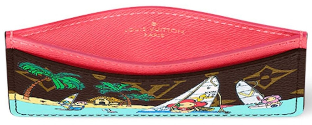 Louis Vuitton Card Holder Dragon Fruit Pink Lookbook Louis Vuitton Card Holder Dragon Fruit Pink
