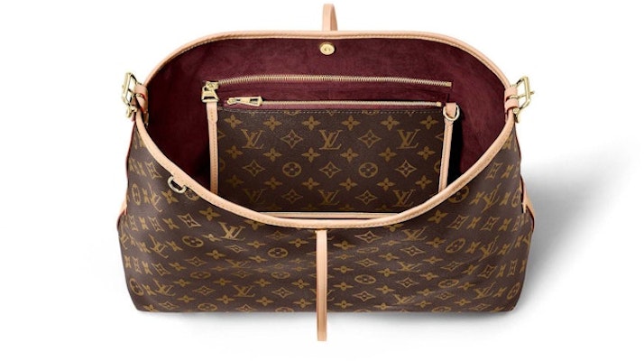 Louis Vuitton CarryAll MM Monogram Tas Lookbook Louis Vuitton CarryAll MM Monogram Tas