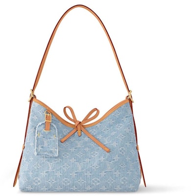 Louis Vuitton CarryAll PM Denim Biru Langit Buy Louis Vuitton CarryAll PM Denim Biru Langit