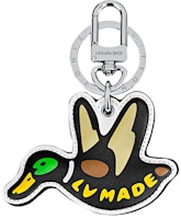 Louis Vuitton Cartoon Duck Wallet Keychain Brown Damier Ebene & Calf Leather MP2716 Louis Vuitton Cartoon Duck Wallet Keychain Brown Damier Ebene & Calf Leather MP2716
